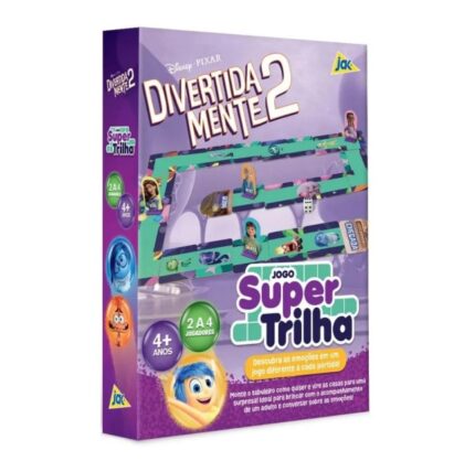 Jogo de Tabuleiro - Super Trilha - Divertidamente 2 - 3258