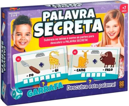Jogo de Tabuleiro - Palavra Secreta - Grow - 1800