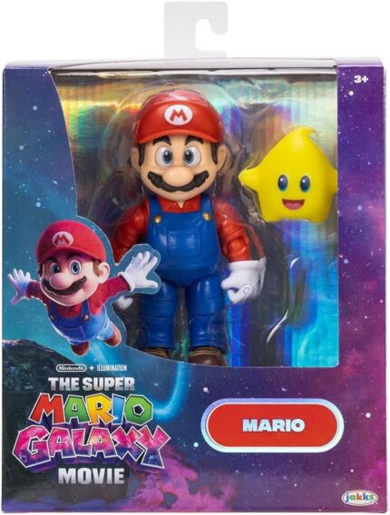 Super Mario Filme - Boneco Articulado 12cm - Mario - Sunny