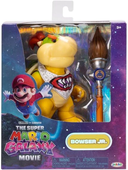 Super Mario Filme - Boneco Articulado 12cm - Bowser Jr Sunny
