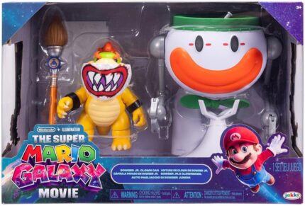 Super Mario Filme - Cara de Palhaço e Boneco Bowser  - Sunny