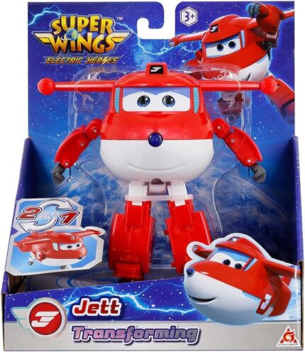 Super Wings - Resgate Elétrico 12cm - Jett - Sunny - 5200