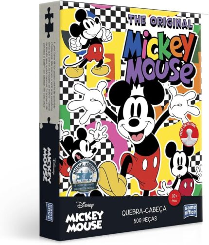Quebra-Cabeça - 500 Peças - Mickey Clássico - Toyster - 3404