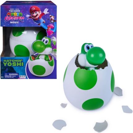Super Mário Galaxy - Boneco Interativo - Yoshi Ovo Chocando