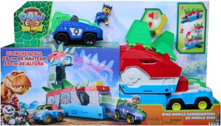 Patrulha Canina - Dino Movie - Playset Quartel General Móvel